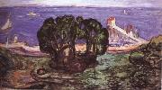 Edvard Munch Sea oil painting